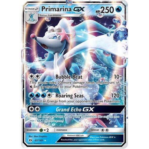 Primarina GX (Holofoil) - SM01