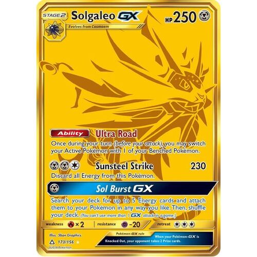 Solgaleo GX (Secret Rare) (Holofoil) - SM05