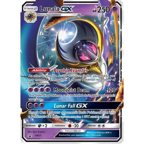 Lunala GX - SM17 (Holofoil) - SMP