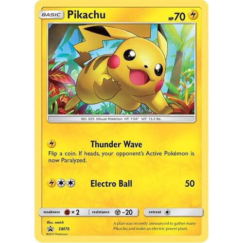 Pikachu - SM76 (Holofoil) - SMP