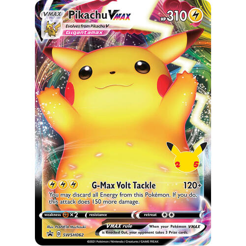 Pikachu VMAX - SWSH062 (Holofoil) - SWSD