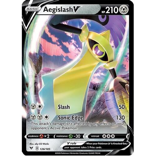 Aegislash V (Holofoil) - SWSH04