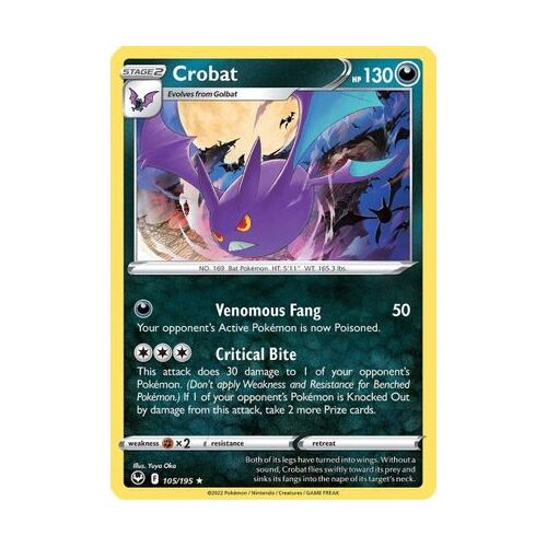 Crobat (Holofoil) - SWSH12