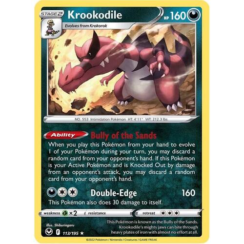 Krookodile (Holofoil) - SWSH12