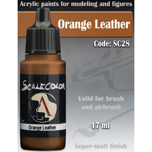 Scale 75 Orange Leather 17ml SC-28