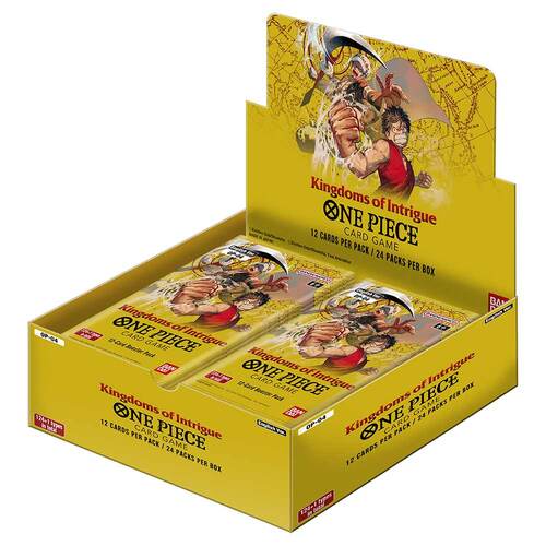 One Piece Card Game OP-04 Kingdoms of Intrigue Booster Box