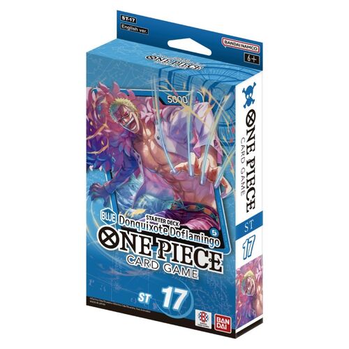 One Piece Card Game Starter Deck ST-17 (Blue) Donquixote Doflamingo