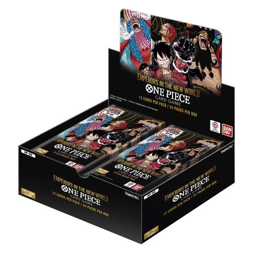 One Piece Card Game OP-09 Emperors in the New World Booster Box